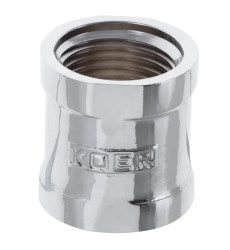 З'єднувальна муфта 1/2" (хром) Koer KF.C06.chr (KF0116)