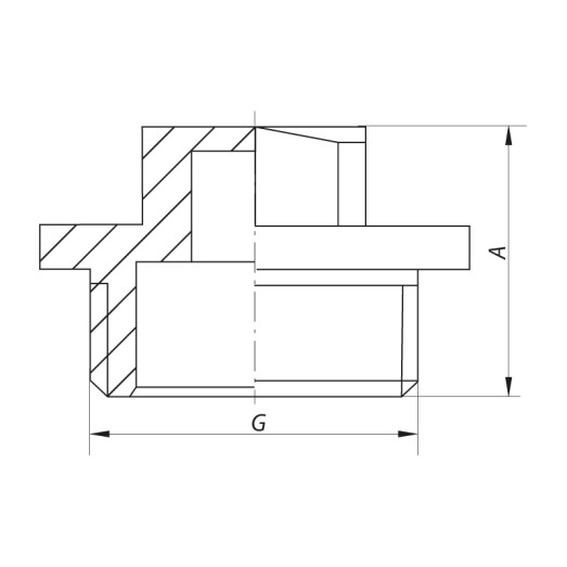 Заглушка 3/4" З Koer KF.P08M (KF0005)