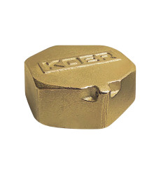 Заглушка Koer KF.P10F.WN - 1'' (без нікелю) (KR3100)