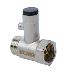 Предохранительный клапан для бойлера 1/2" Koer KR.1039 (KR2674)