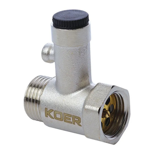 Предохранительный клапан для бойлера 1/2" Koer KR.1039 (KR2674)