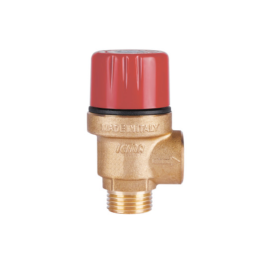 Предохранительный клапан Icma 1/2" ВН 2,5 бар №242 (91242ADAE)
