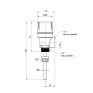Предохранительный клапан температуры и давления Icma 1/2" №266 (91266ADAF)