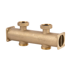 Сборный коллектор Icma 1"x1 1/2" ВН с двойной камерой №785 (87785AF05)