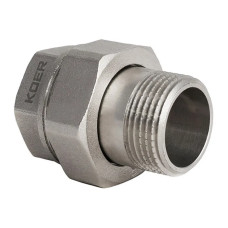 Згін американка 1 1/2" прямий Koer KR.341 (KR0135)