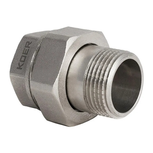 Згін американка 1 1/2" прямий Koer KR.341 (KR0135)