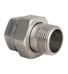 Згін американка 1" прямий Koer KR.341 (KR0133)