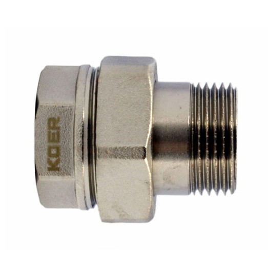 Згін американка 1" прямий Koer KR.341 (KR0133)