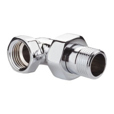 Згін американка (хром) 1" кутовий Koer KR.342.chr (KR2707)