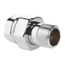 Згін американка (хром) 1" прямий Koer KR.341.chr (KR2704)