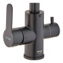 Змішувач для кухні MIXXUS DAX-021-G BLACK з виходом для питної води (Колір чорний) (MI6078)