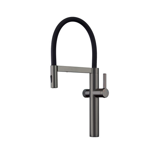 Змішувач для кухні з підключенням до фільтру FADO Albion графіт (MIX025011GG)