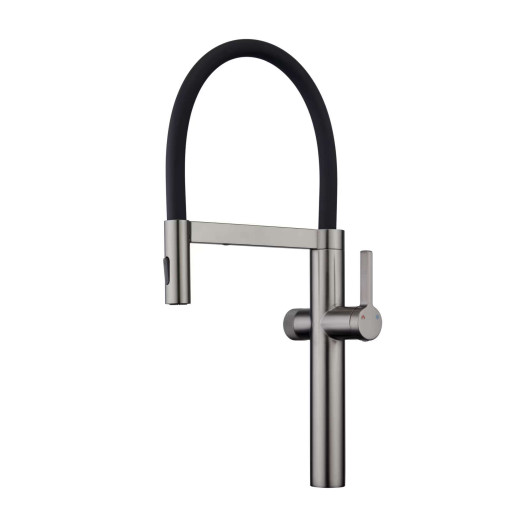 Змішувач для кухні з підключенням до фільтру FADO Albion нікель (MIX025011BN)