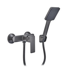 Змішувач для душу Haiba Kubus 003 Graphite (HB4004)