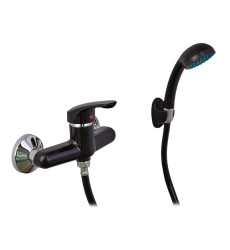Смеситель для душа Plamix Afina-003 SET Black (PM0646)
