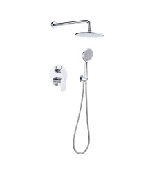 Змішувач для душу прихованого монтажу FADO Nemi хром (MIX08034C)