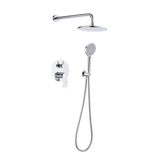 Змішувач для душу прихованого монтажу FADO Nemi хром (MIX08034C)