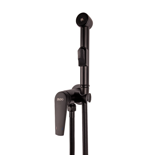 Змішувач для гігієнічного душу FADO Garda матовий чорний (MIX0506B)