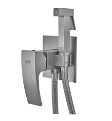 Змішувач для гігієнічного душу Koer KB-23007-07 (колір графіт) (KR5163)