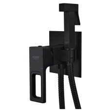 Змішувач для гігієнічного душу Koer KB-23009-05 чорний (KR3511)