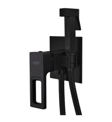 Змішувач для гігієнічного душу Koer KB-23009-05 чорний (KR3511)