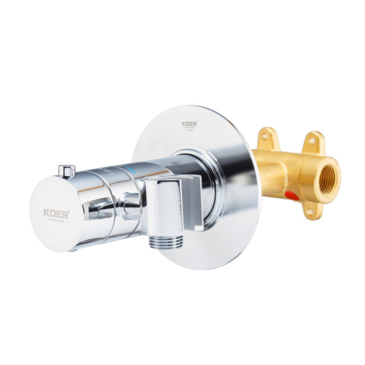 Змішувач для гігієнічного душу Koer KB-24029-01 термостатичний (KR5485)