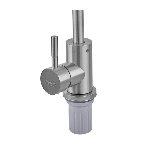 Змішувач для кухні Armata SUS-011(N) Reflector з рефлекторним виливом (CH6483)