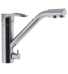 Смеситель для кухни Haiba Ceba 021 с выходом для питьевой воды (HB0658)