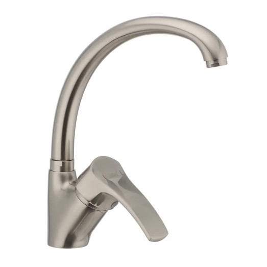 Змішувач для кухні Haiba Focus 011 колір нержавіюча сталь (HB0922)