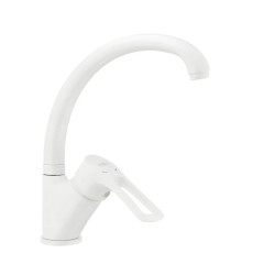 Змішувач для кухні Haiba Hansberg 777 білий (HB0221)