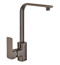 Змішувач для кухні Haiba Kubus 017 Graphite (HB4008)