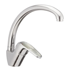 Змішувач для кухні Haiba Magic 011 із сірою ручкою (HB0675)