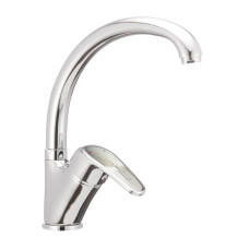 Змішувач для кухні Haiba MAGIC 777 із сірою ручкою (HB0678)