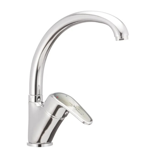 Змішувач для кухні Haiba MAGIC 777 із сірою ручкою (HB0678)