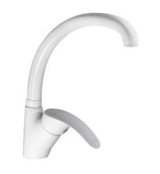 Змішувач для кухні Haiba Mars 011 білий (HB0811)