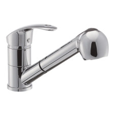 Змішувач для кухні Haiba Mars 014 c висувною лійкою (HB0266)