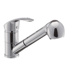 Змішувач для кухні Haiba Mars 014 c висувною лійкою (HB0266)