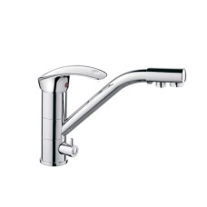 Смеситель для кухни Haiba Mars 021 с выходом для питьевой воды (HB0267)