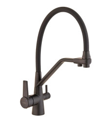 Змішувач для кухні Haiba Nobel 021 Black (HB3983)