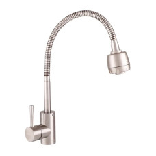 Змішувач для кухні Haiba SUS 011 з рефлекторним виливом (HB3912)