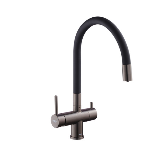 Смеситель для кухни Koer KB-72002-07 с выходом для питьевой воды (KR5003)
