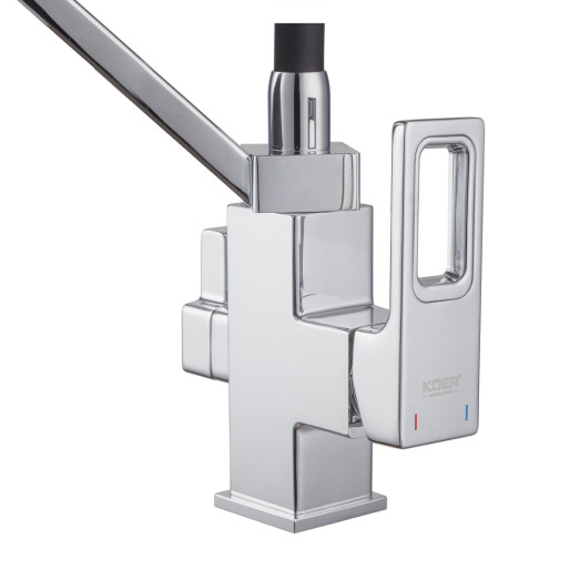 Смеситель для кухни Koer KB-72009-01 с выходом для питьевой воды (KR5006)