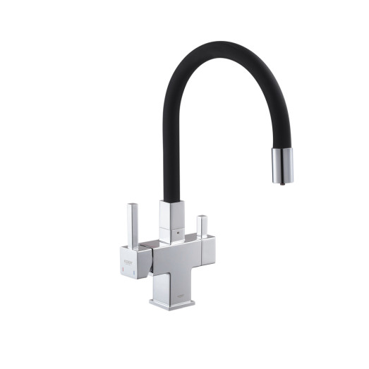 Смеситель для кухни Koer KB-72023-01 с выходом для питьевой воды (KR5008)