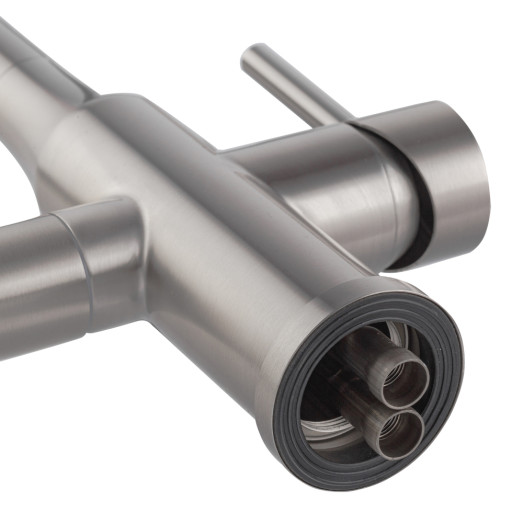 Змішувач для кухні Koer KI-72024-02 з виходом для питної води (KR5011)