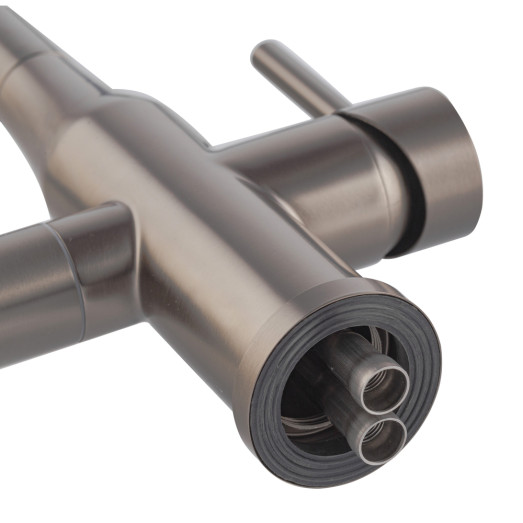 Смеситель для кухни Koer KI-72024-07 с выходом для питьевой воды (KR5013)