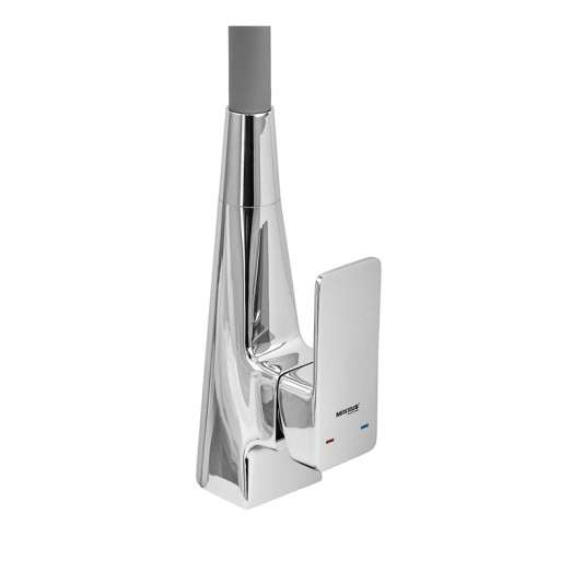 Смеситель для кухни MIXXUS ETNA 014-T NUT REFL.GREY (Цвет хром, силиконовый излив серый) (MI8420)