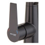 Змішувач для кухні MIXXUS FUL-021 BLACK REFL.BLACK з нержавіючої сталі SUS304 з виходом для питної води (MI6021)