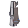 Змішувач для кухні MIXXUS FUL-021 GRAPHITE REFL.BLACK з гнучким виливом з виходом для питної води (MI6115)