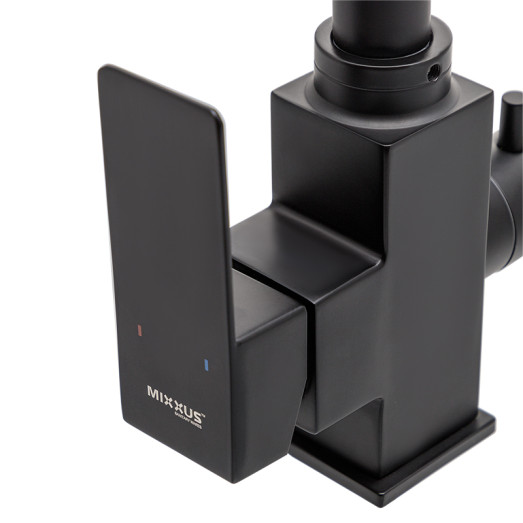 Змішувач для кухні Mixxus KUB-021 чорний з виходом для питної води (MI5865)