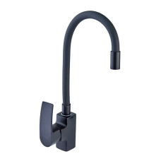 Змішувач для кухні MIXXUS MAGNUM 011 NUT BLACK REFL.BLACK з гнучким виливом (Колір чорний) (MI6199)